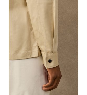 Hackett London Sovracamicia London beige