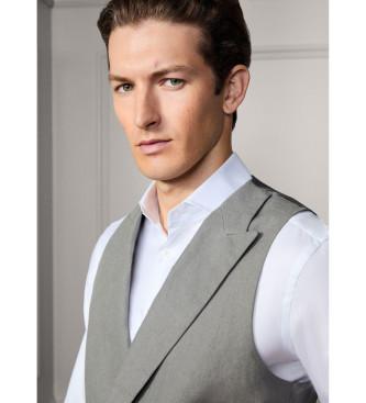 Hackett London Gilet Savile grigio