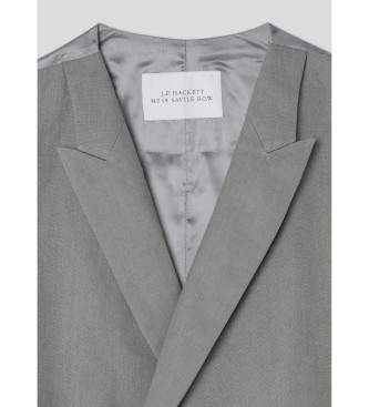 Hackett London Gilet Savile grigio