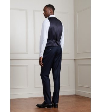 Hackett London Navy Wool Vest