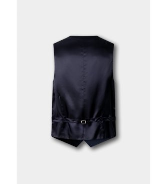 Hackett London Navy Wool Vest