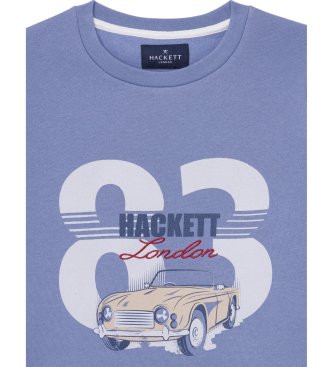 Hackett London Sweat 83 Car blue