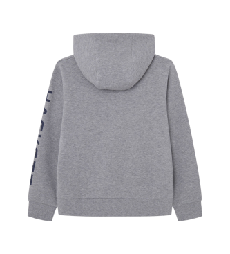 Hackett London Sudadera con capucha Essential gris