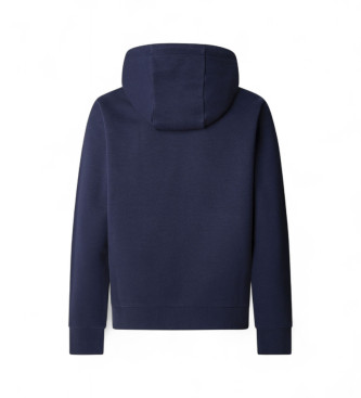 Hackett London Heritage Essential Hoodie Navy