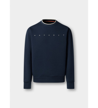 Hackett London Sweatshirt with navy logo