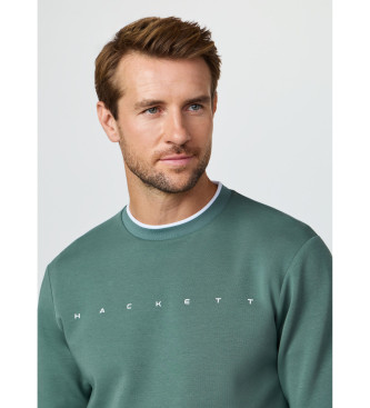 Hackett London Sweatshirt with green logo