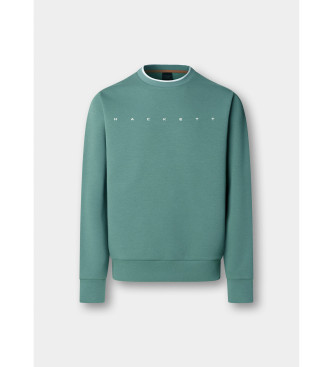 Hackett London Sweatshirt with green logo