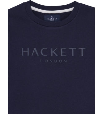 Hackett London Camisola de malha azul-marinho