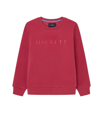 Hackett London Sweatshirt Crew vermelha