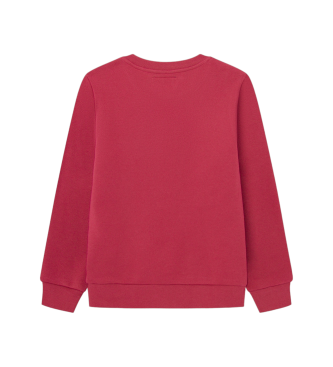 Hackett London Sweatshirt Crew rouge