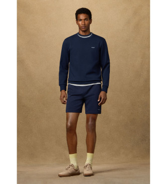 Hackett London Sweat � col ras du cou avec logo bleu marine