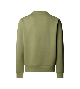 Hackett London Green logo crew neck sweatshirt