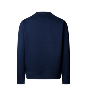 Hackett London Marine blue crew neck Harry sweatshirt