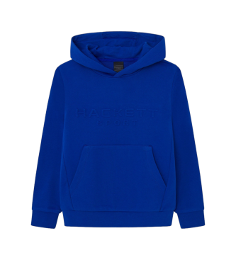 Hackett London Sudadera Embossed azul