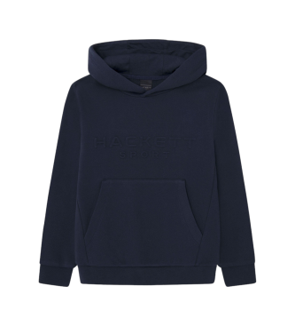 Hackett London Sudadera Embossed marino