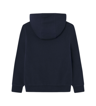 Hackett London Sweatshirt Embossed navy