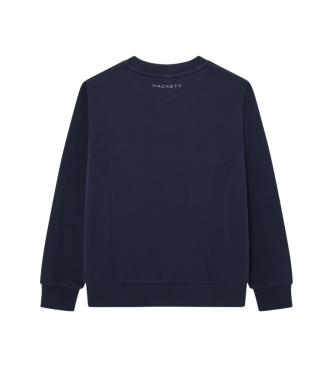 Hackett London Sweatshirt Essential Fleece navy