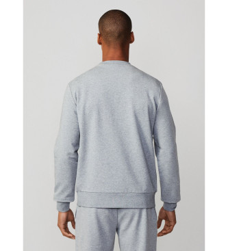 Hackett London Essentieel sweatshirt grijs