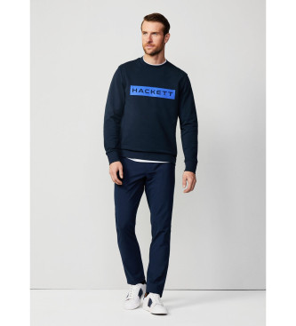 Hackett London Sweatshirt essentiel marine