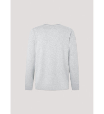 Hackett London Sweat-shirt gris  coupe classique