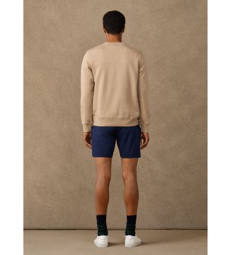 Hackett London Felpa H Crew beige
