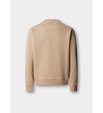 Hackett London Felpa H Crew beige