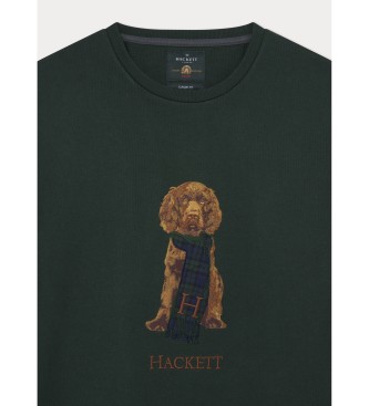 Hackett London Felpa verde di Harry