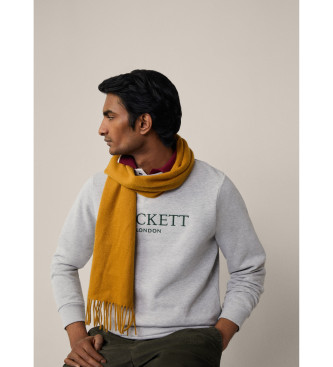 Hackett London Bluza Heritage Crew w kolorze szarym