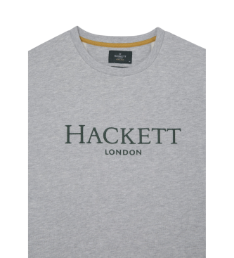 Hackett London Bluza Heritage Crew w kolorze szarym