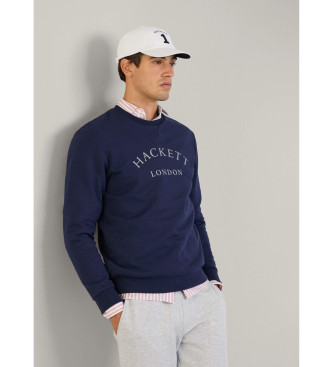 Hackett London Heritage Ess Crew sweatshirt blauw