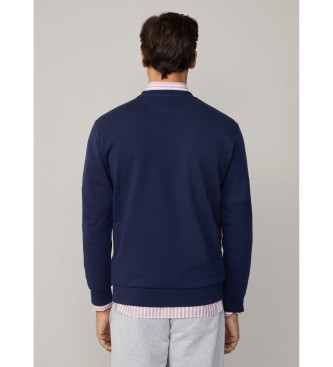 Hackett London Camisola Heritage Ess Crew azul