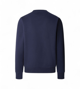 Hackett London Felpa Heritage Essential Navy
