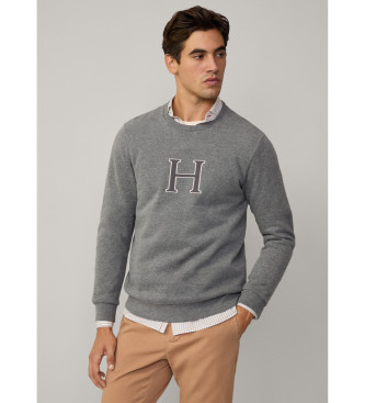 Hackett London Szara bluza Heritage H