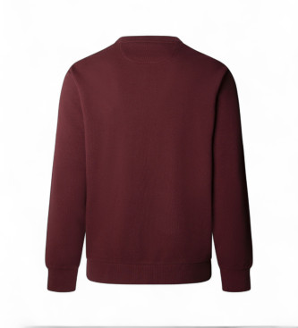 Hackett London Sudadera Heritage Harry granate