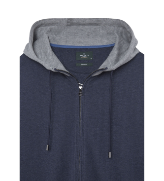 Hackett London Sweatshirt Heritage Hb Jacq marinbl