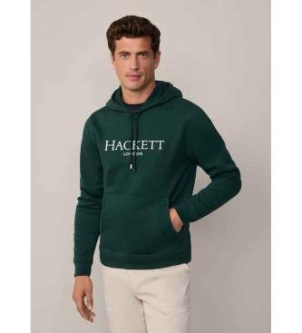 Hackett London Felpa Heritage verde