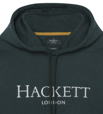 Hackett London Bluza Heritage zielona