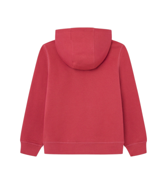 Hackett London Sweat  capuche rouge