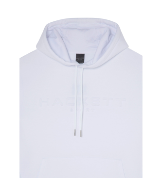 Hackett London Sweatshirt Hs Prglad vit