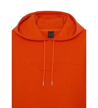 Hackett London Sweatshirt Hs Embossed orange 