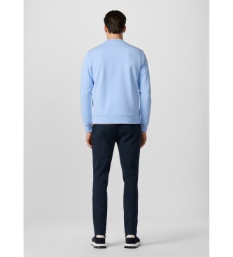Hackett London Felpa girocollo blu Hs Essential
