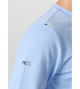 Hackett London Felpa girocollo blu Hs Essential