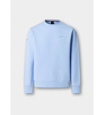 Hackett London Felpa girocollo blu Hs Essential