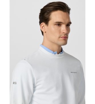 Hackett London Felpa bianca Hs Essential Crew