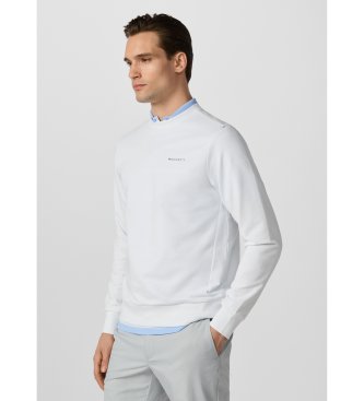 Hackett London Felpa bianca Hs Essential Crew