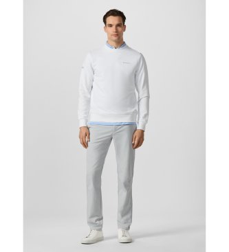 Hackett London Felpa bianca Hs Essential Crew