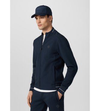 Hackett London Felpa blu navy Hs Tech Track