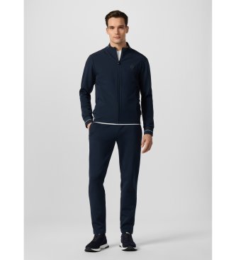 Hackett London Felpa blu navy Hs Tech Track