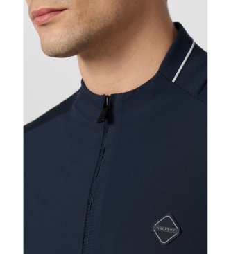 Hackett London Felpa blu navy Hs Tech Track