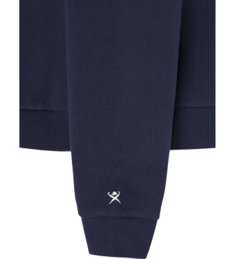 Hackett London Bluza Letters navy